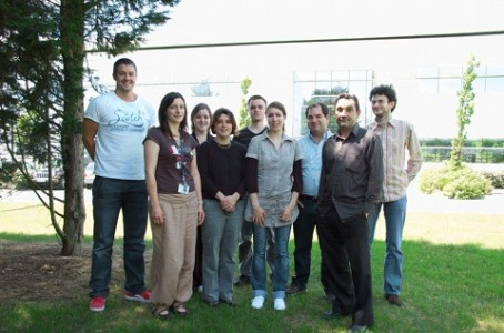 Equipe de Jean-Loup Faulon (2ème à droite)