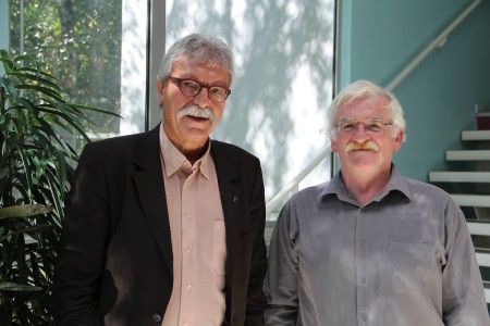 Pierre Monsan (à gauche) et Michel Manach Photo Thérèse Bouveret